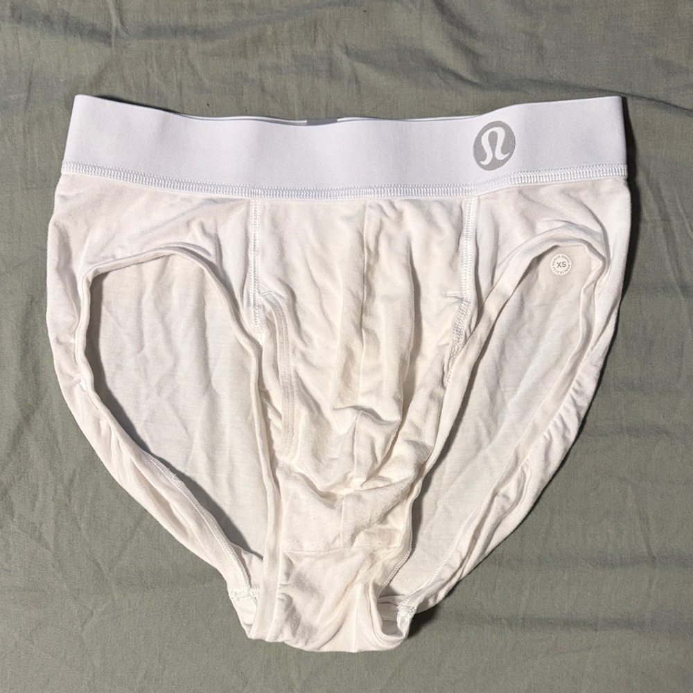 lululemon athletica Men’s White Briefs